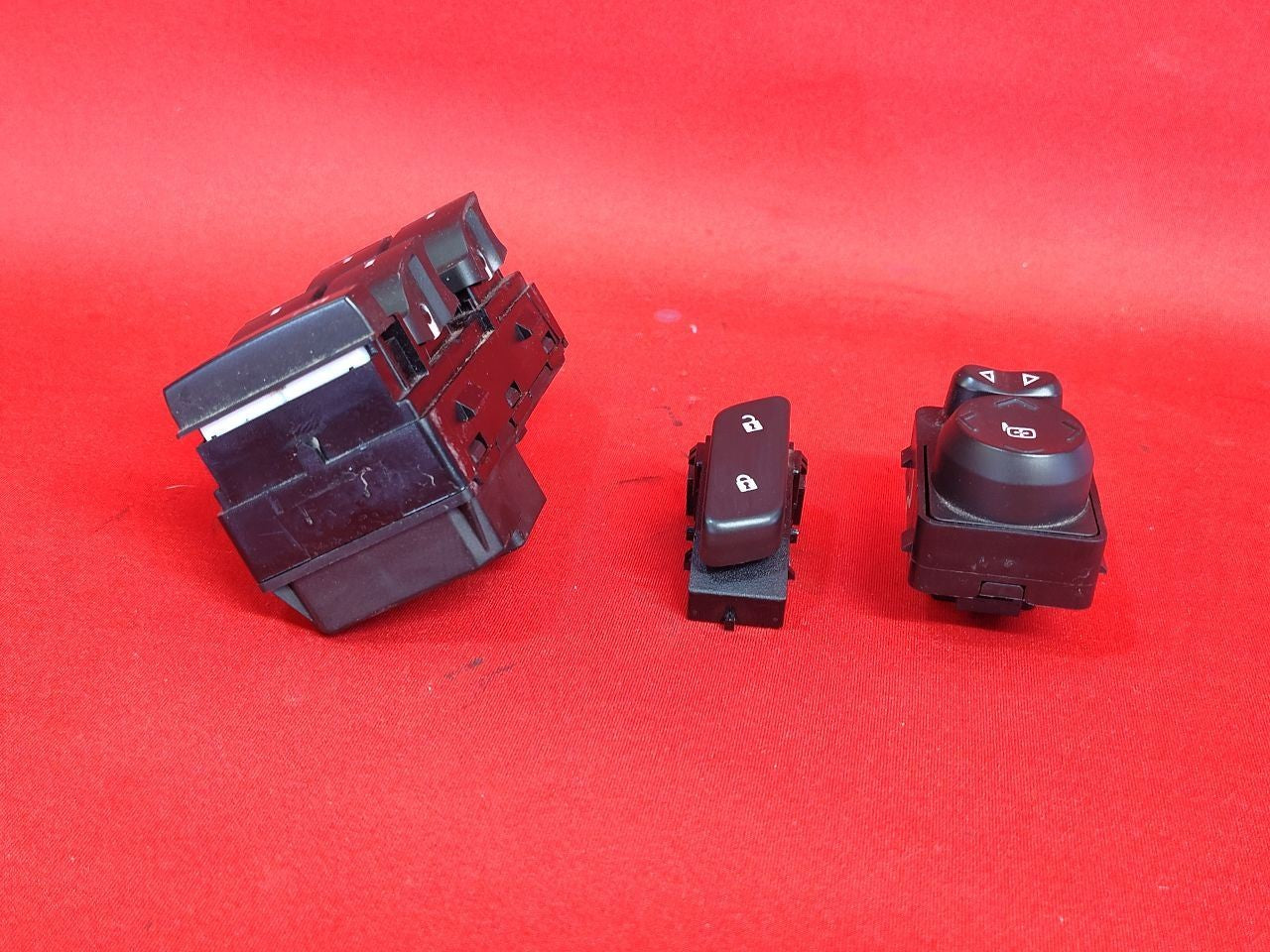 2009-2017 Chevy Traverse Master Window Mirror Door Lock Switch SET Blue Lagoon