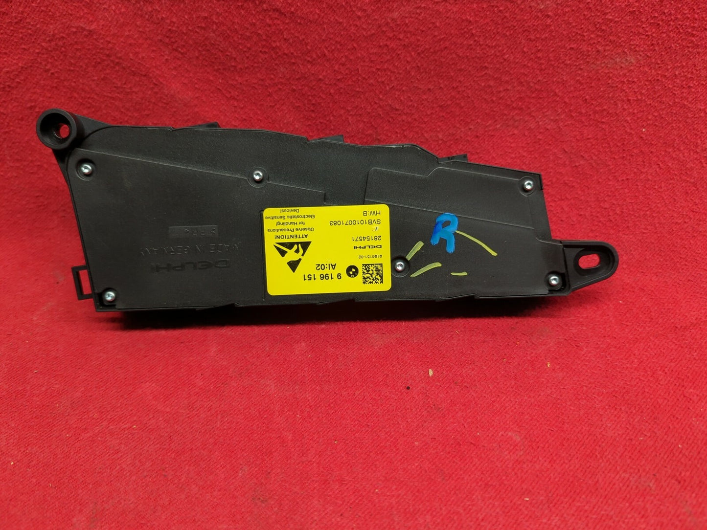 2011 BMW 535i - Power Seat Adjustment Switch - Passenger Side Right - 9196151