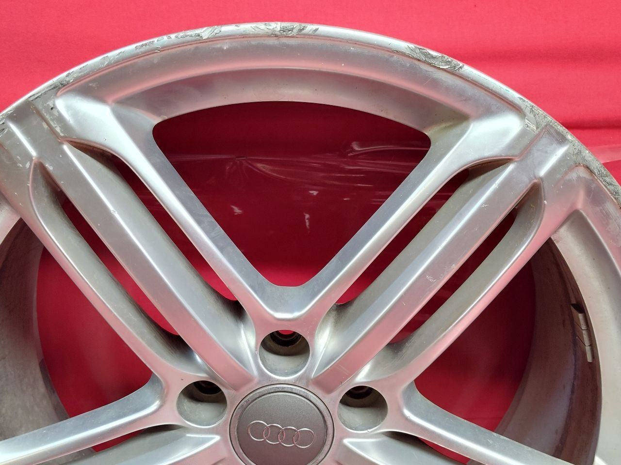 2009-2016 Audi A4 Quattro S4 Tri-Split 5 Spoke 19x8.5 Aluminum Alloy Wheel Rim