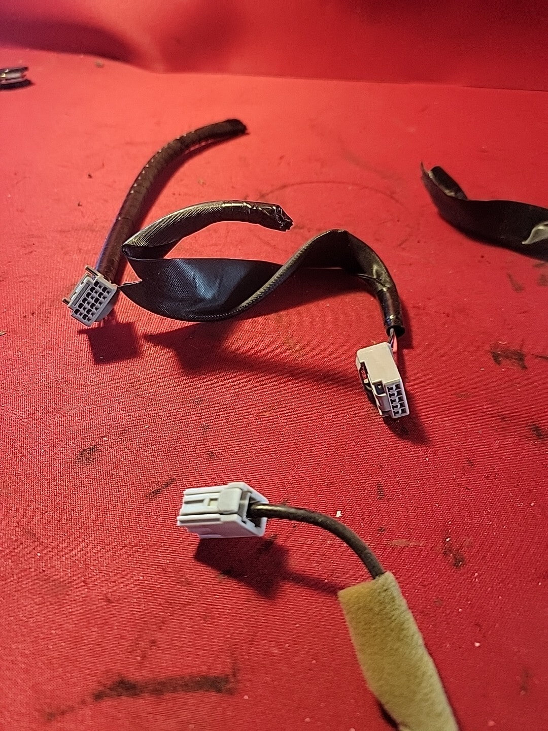 2007 2008 2009 Toyota Camry Nav Display Climate Assembly Pigtails  86120-06460