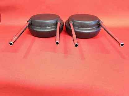 2012-2019 Fiat 500 Front Left Right Headrest Set Nero Black - Used Grade A
