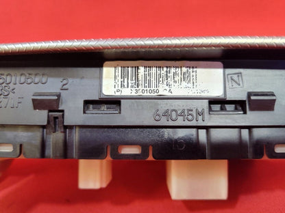 2008-2010 Jeep Grand Cherokee LEFT DRIVER Master Window Switch w/ Bezel Silver