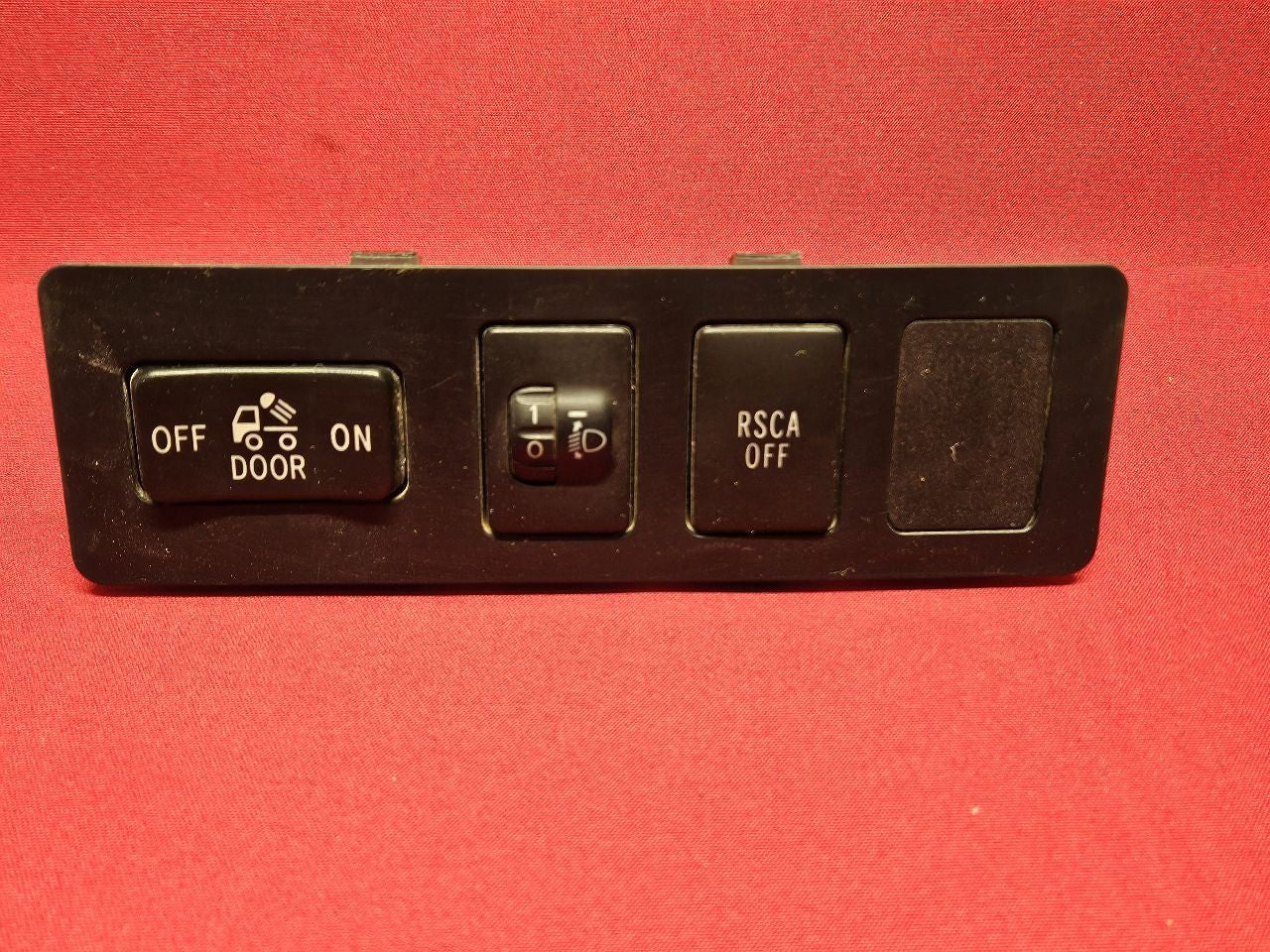 2010-2013 Toyota Tundra Cargo Bed Light ON OFF Dimmer RSCA Switch w/ Bezel