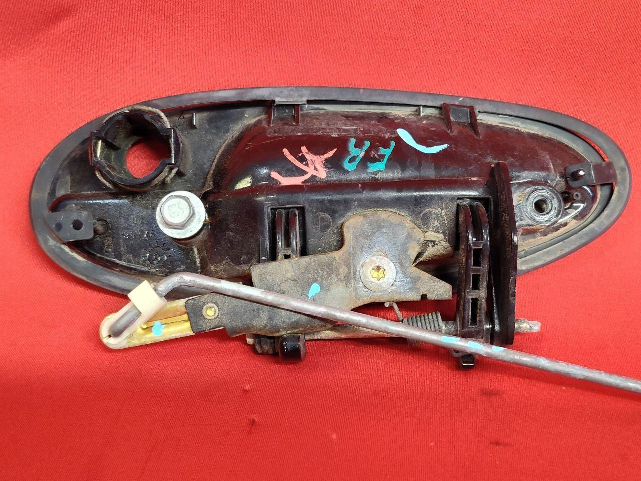 1997-2005 Oldsmobile Buick FRONT RIGHT PASSENGER Door Handle Exterior 8555 Black