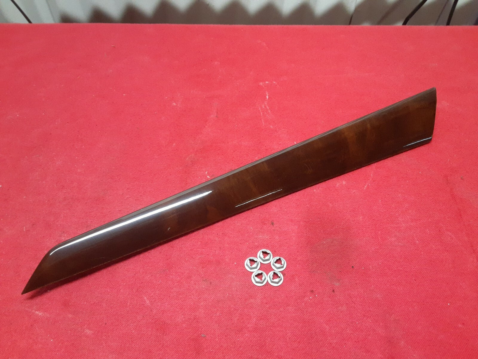 2012 2013 2014 Mercedes C250 C300 C350 RIGHT REAR Door Trim Molding Burr Walnut
