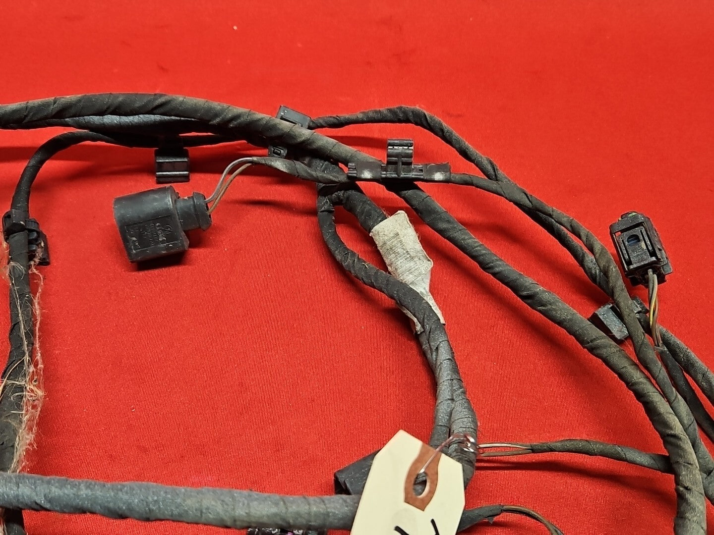 2007 2008 2009 Audi Q7 Front Bumper Basic Wiring Harness 4L0-971-095-C