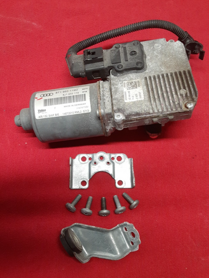 2010 2011 2012 Audi S5 Windshield Wiper Linkage Transmission Motor 8T1-955-119-D