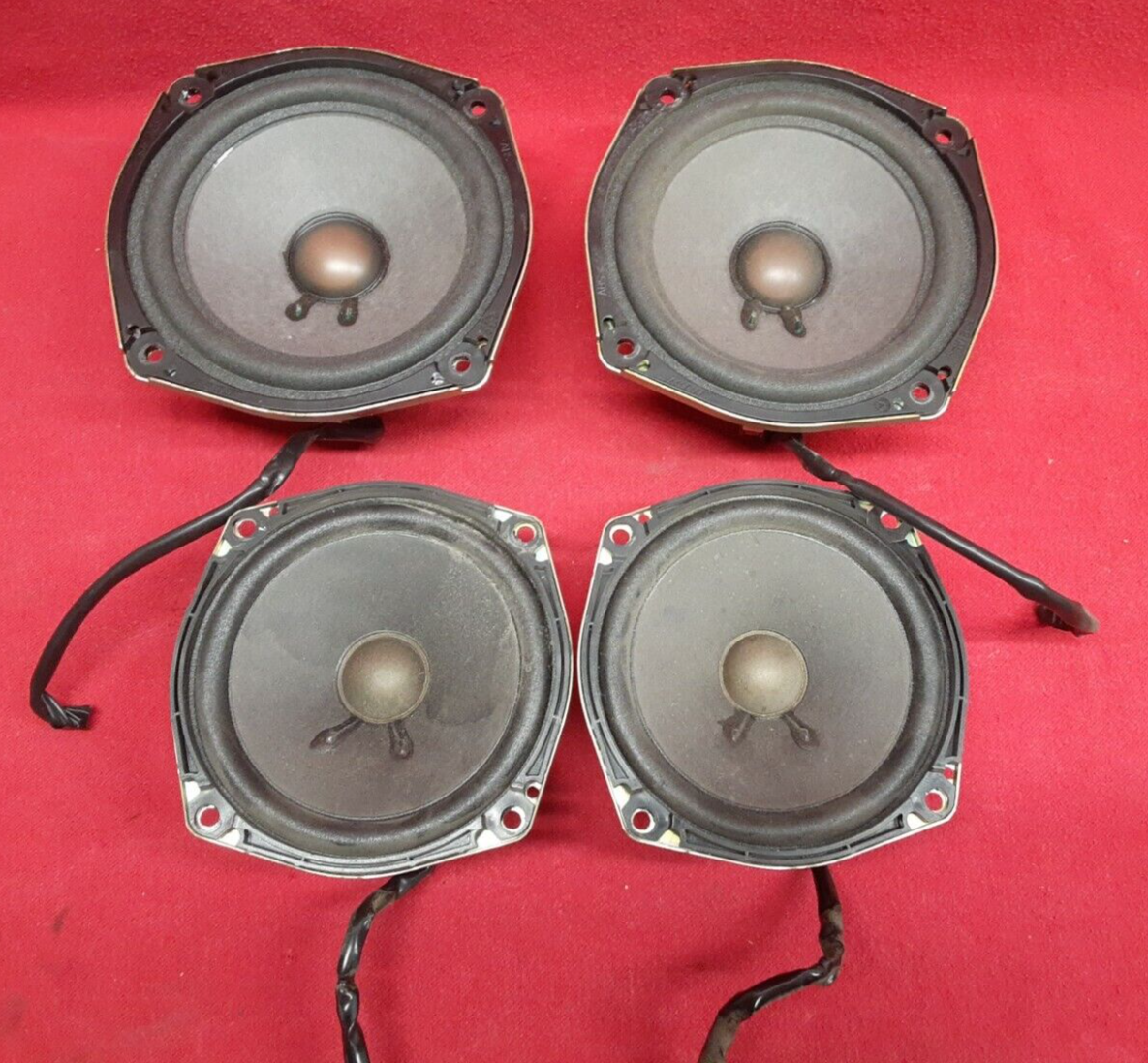 2002 2003 2004 Infiniti I35 Stereo Audio Speaker Door Set of Four w/ Bose System