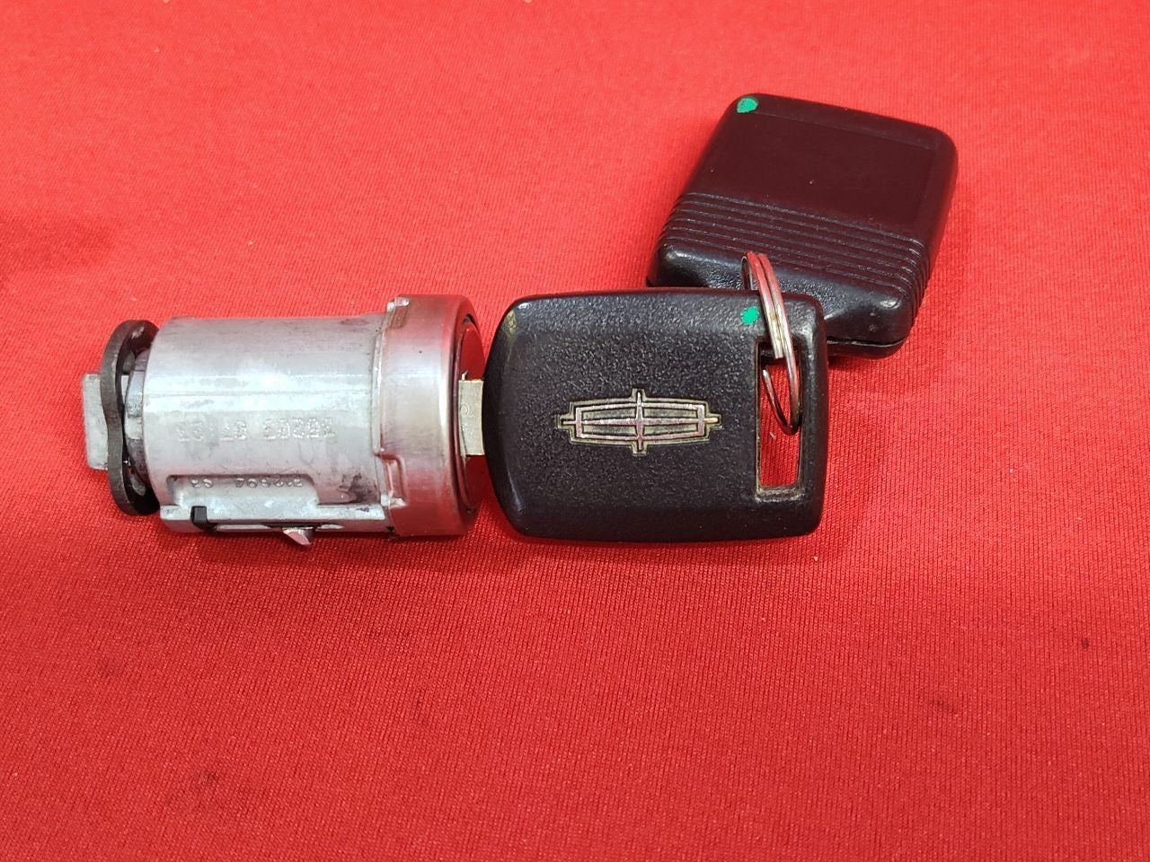 2003-2008 Lincoln Mercury Ford Ignition Door Lock Cylinder Theft Immobilizer SET