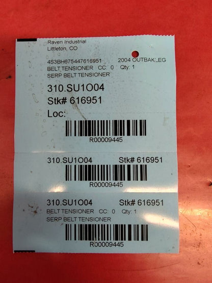 1996-2009 Subaru H4 Engine Steel Idler Pulley Serpentine Belt Tensioner 139k