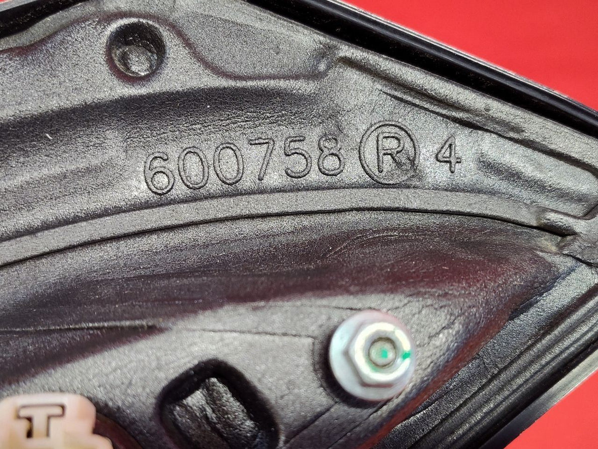 2009-2011 Honda Civic 2-Dr Coupe RIGHT PASSENGER Door Wing Mirror Crystal Black