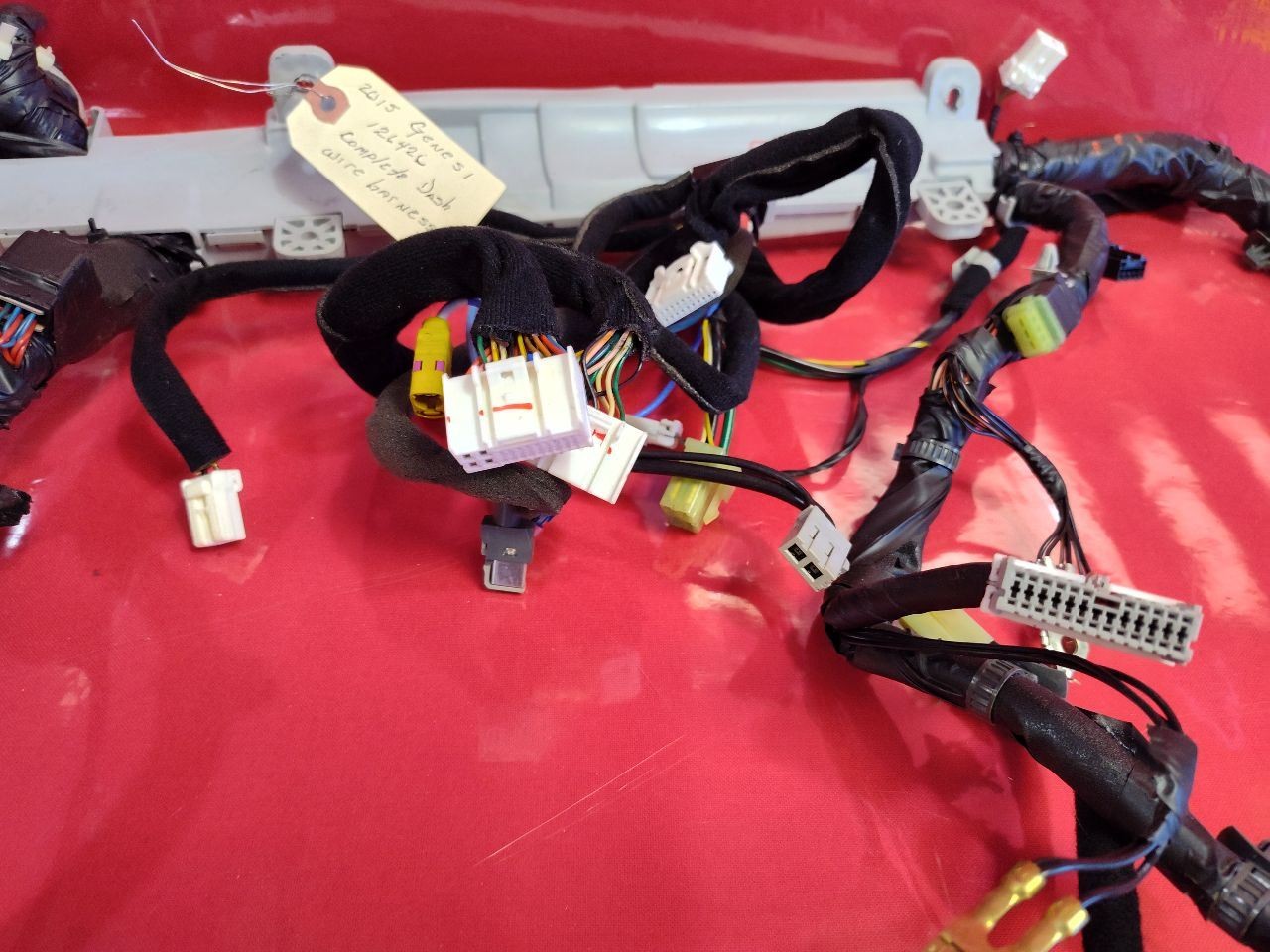 2013-2016 Hyundai Genesis Coupe 3.8L V6 M/T Dash Panel Wiring Harness COMPLETE