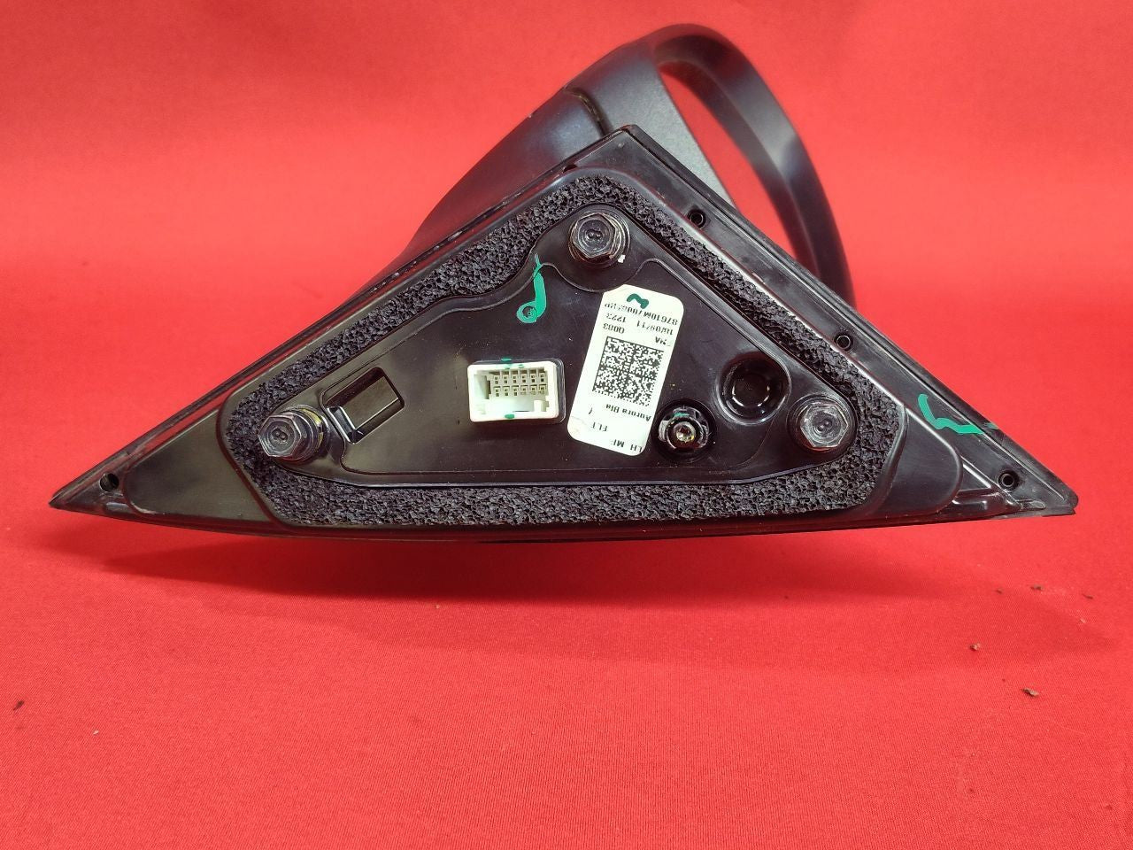 2019-2024 Kia Forte LEFT DRIVER Wing Door Mirror Basic Style ABP Aurora Black
