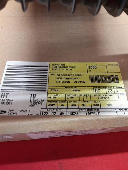 2008-2016 Ford Oil Cooler Assembly OEM 8C2Z-7A095-C