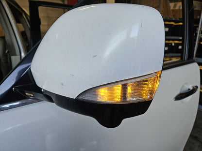 2011 2012 Infiniti QX56 LEFT DRIVER Door Wing Mirror QAA Moonlight White Pearl