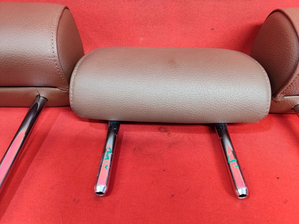 2010-2016 BMW 528i 535d/i 550i REAR Headrest Set Dakota Leather Zimtbraun Brown
