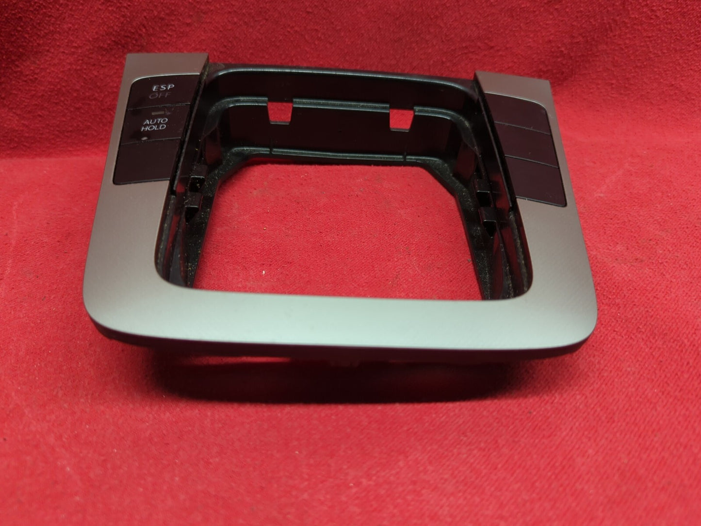 2006 2007 Volkswagen VW Passat Shifter Trim Bezel Silver w/ Buttons 3C0-864-263