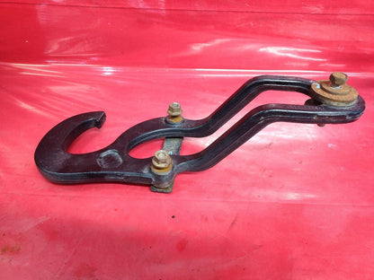 2009-2024 Dodge Ram 1500 Front Bumper Recovery Tow Hook Left Right Set Black 