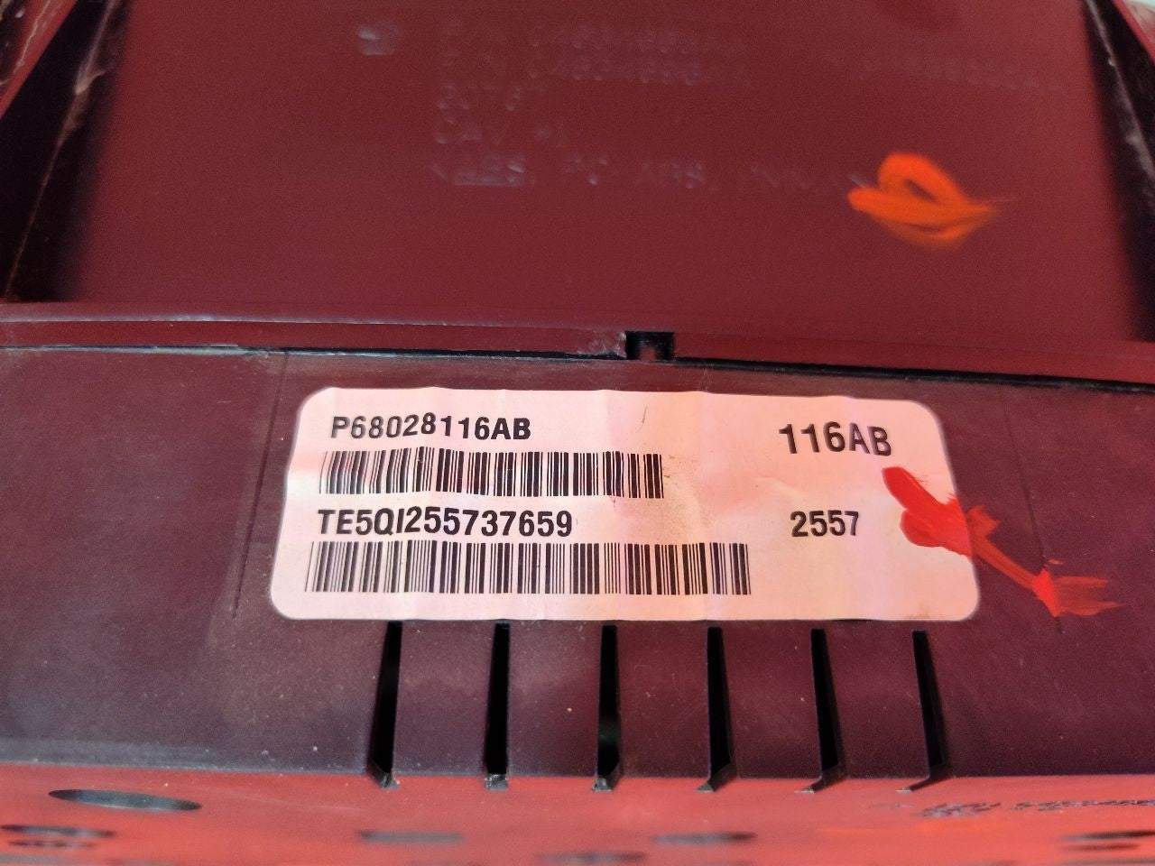 2008 Dodge Durango Speedometer Instrument Cluster MPH Black Backing Bezel