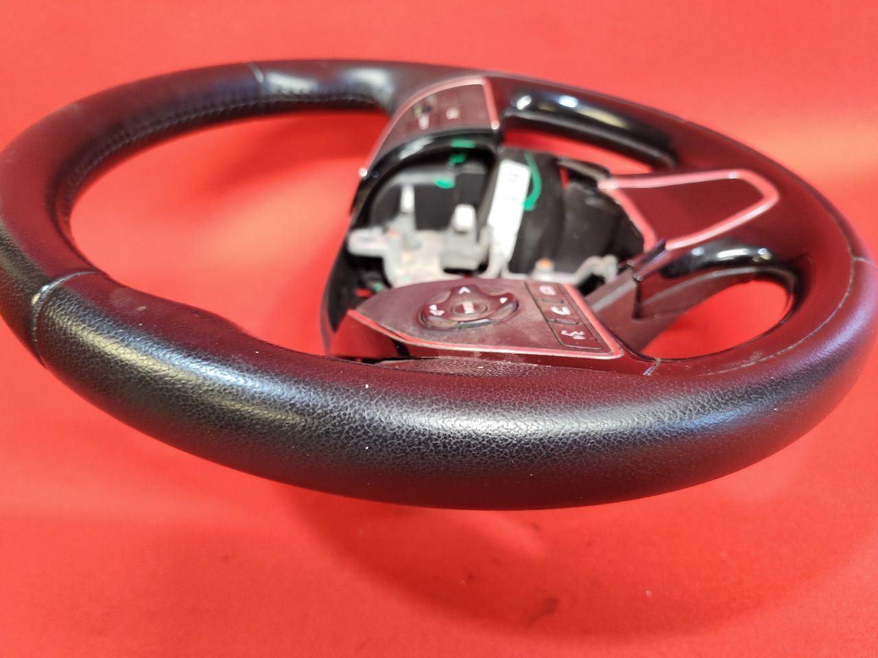 2016-2025 Mitsubishi SUV Steering Wheel Black Leather Cruise Control Telecom