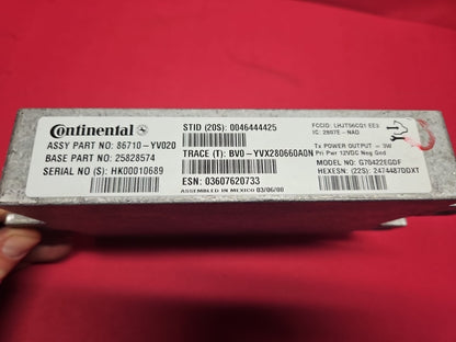 2006 - 2008 Pontiac Chevy Buick Cadillac GPS Navigation Control Module 25828574