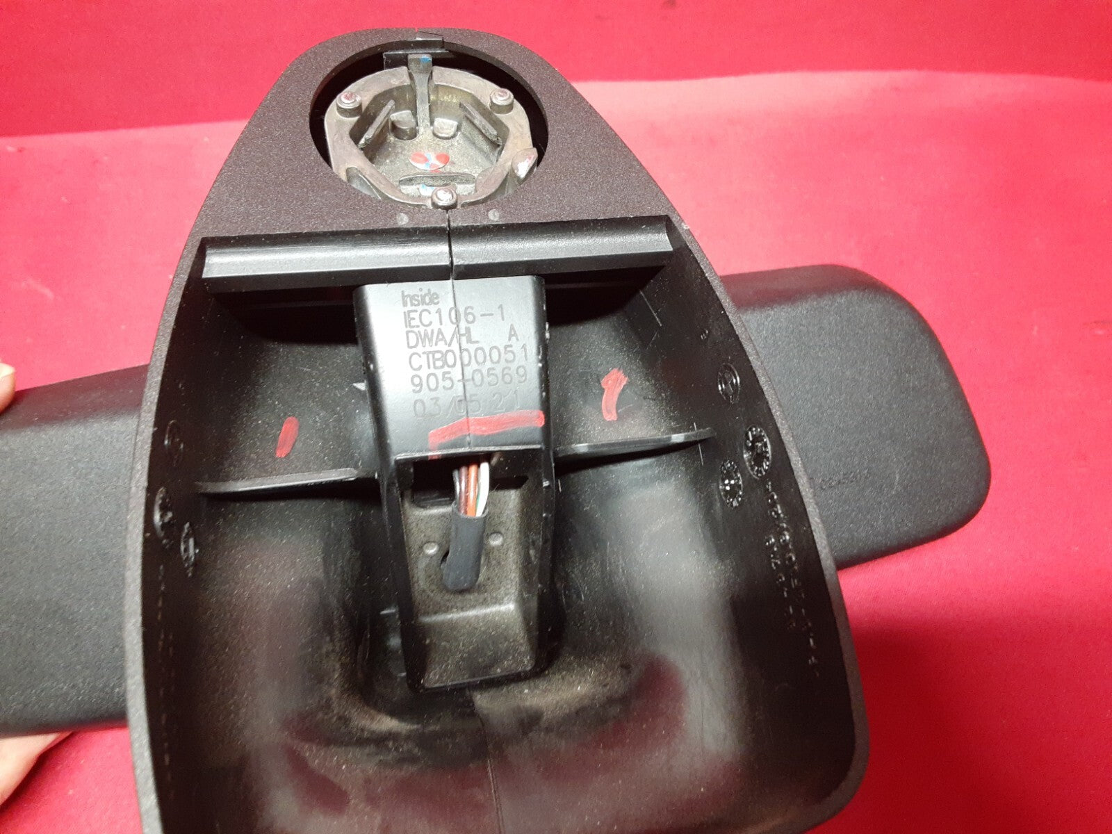2003 - 2005 Land Rover Range Rover HSE Interior Rearview Mirror CTB000051