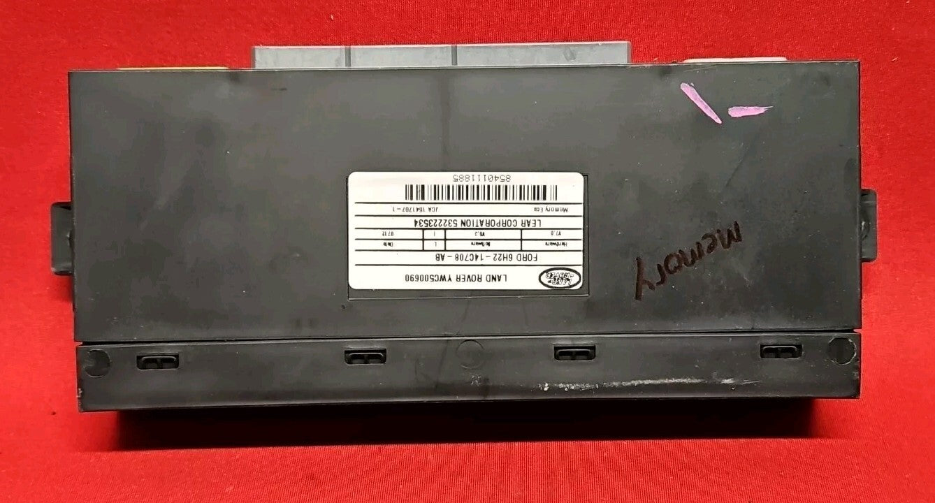 05-09 Land Rover Range Rover Sport / LR3 Power Seat Memory Control Module