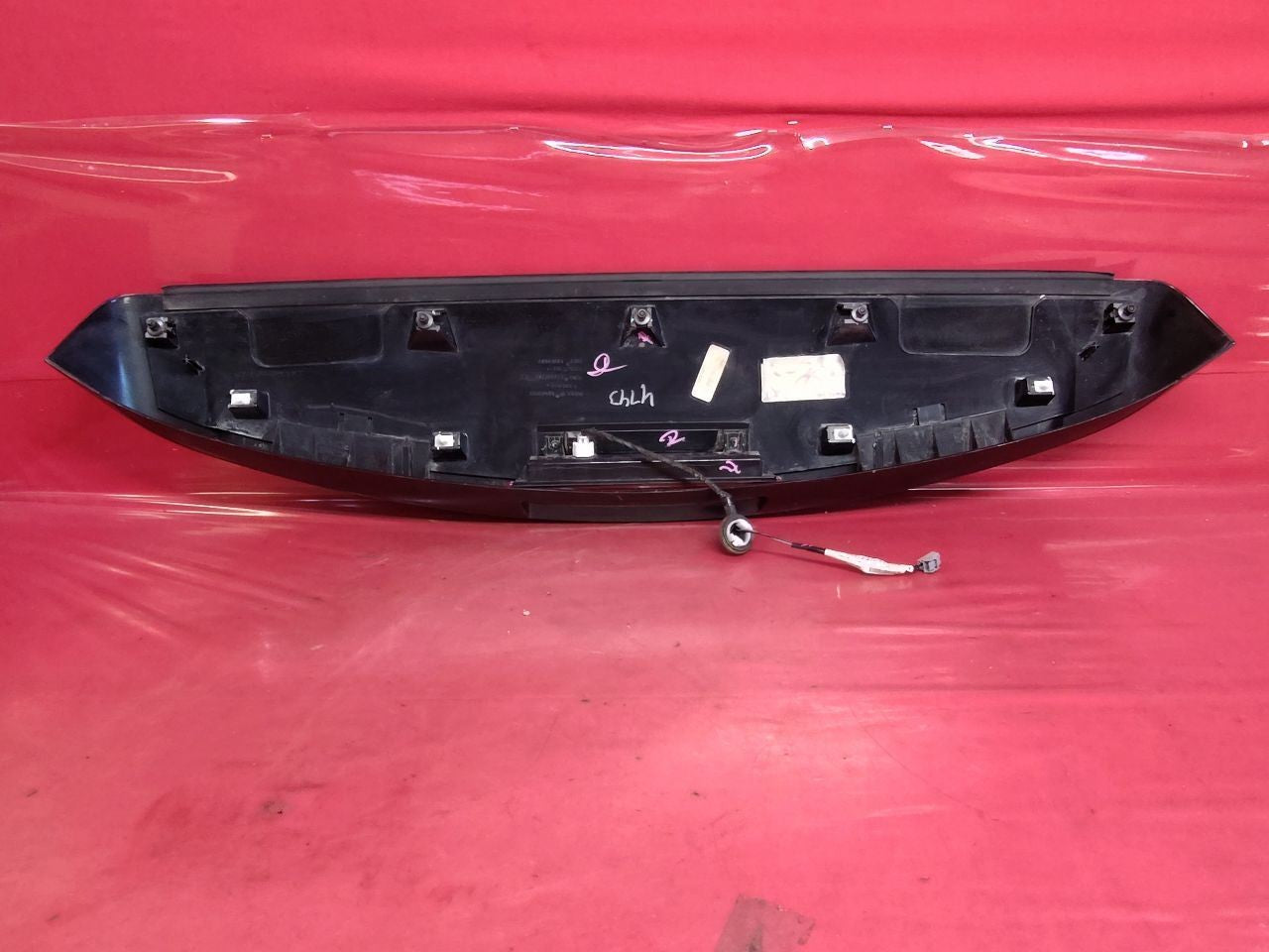 2007-2012 GMC Acadia Liftgate Hatch Rear 3rd Brake Spoiler 501Q Carbon Flash Met