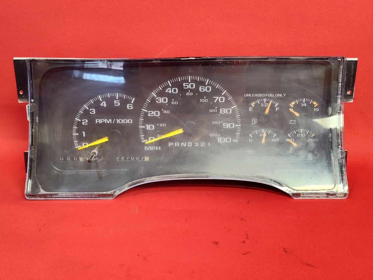 1996-2000 Chevy GMC Cadillac SUV Pickup V8 A/T Speedometer Instrument Cluster