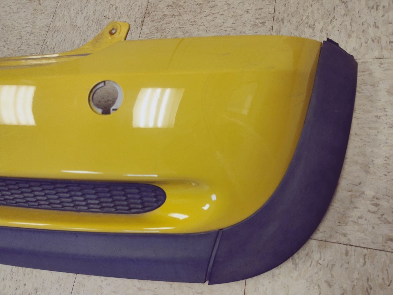 02-06 MINI COOPER Rear Bumper Non-Park Cover Used Grade A - 902 Liquid Yellow