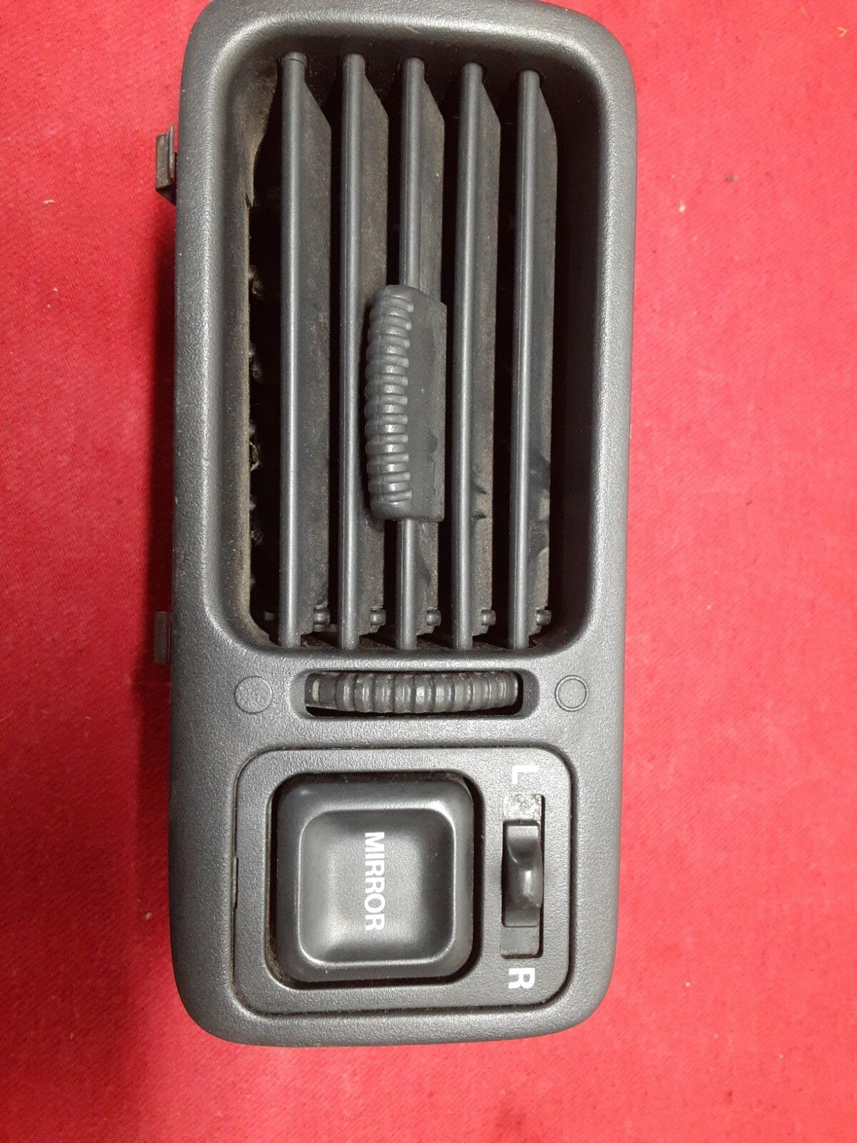 1999 2000 2001 Honda CR-V CRV Classy Gray Dash Vent Bezel Mirror Adjust Switch