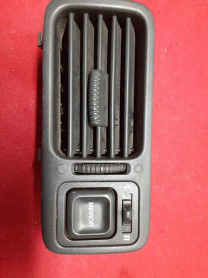 1999 2000 2001 Honda CR-V CRV Classy Gray Dash Vent Bezel Mirror Adjust Switch