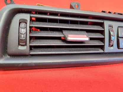 2010-2016 BMW 528i 535i 550i Center Dash Air Vent Hazard Switch Bezel w/ Screws