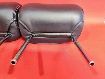 2011 Lexus IS250 IS350 FRONT Left Right Headrest Set Black Leather Grade A