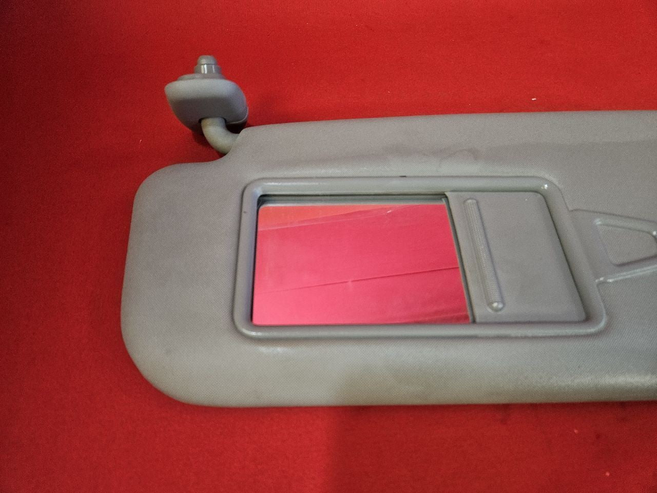 2011-2015 Kia Sorento Sun Visor Shade Set Basic Mirror Gray Vinyl w/ Clips