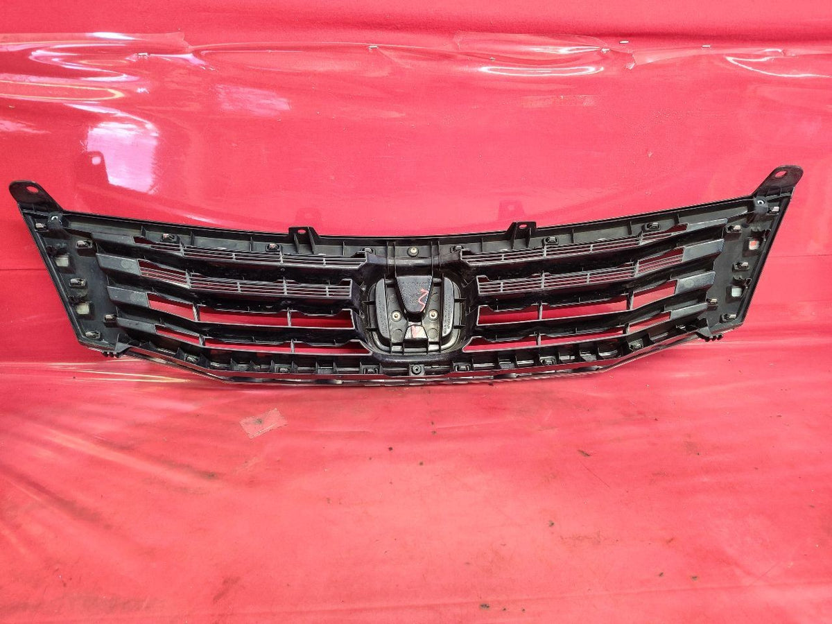 2008-2010 Honda Accord Front Bumper Grille Assembly w/ Emblem Chrome Trim
