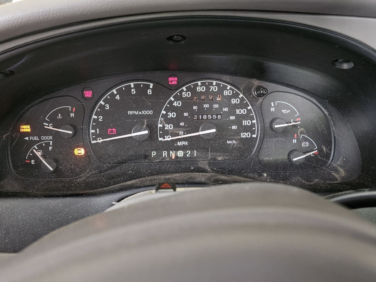 1998 Ford Explorer Mercury Mountaineer 5.0L A/T Speedometer Instrument Cluster