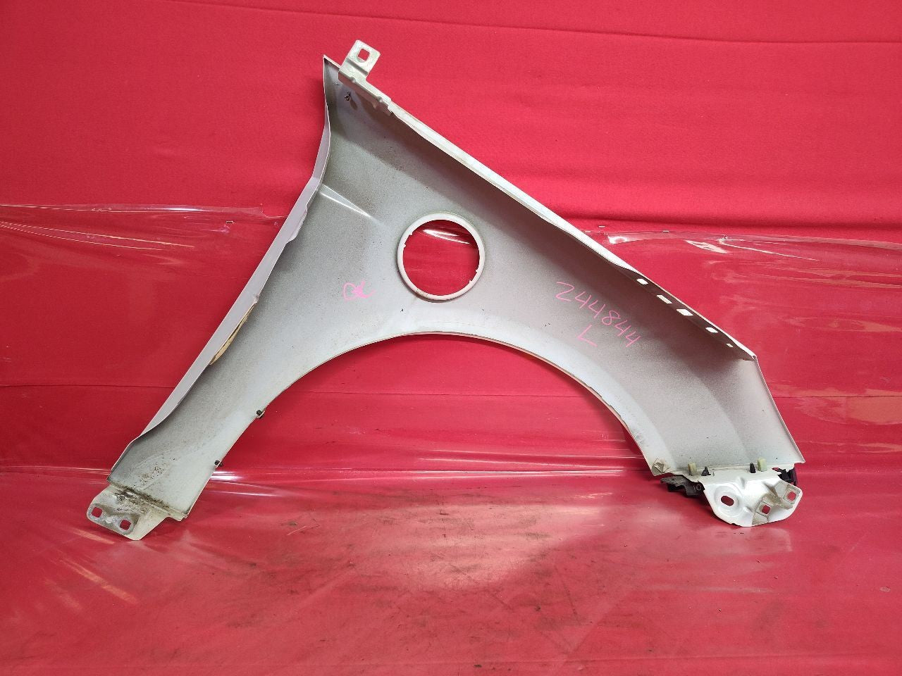 2012-2018 Ford Focus ELECTRIC EV Left Driver Fender Charging Port YZ Oxford Whit
