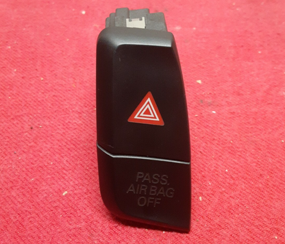 2008 -2017 Audi S4 S5 A4 Trim Bezel Hazard Button WITH Passenger Bag Light