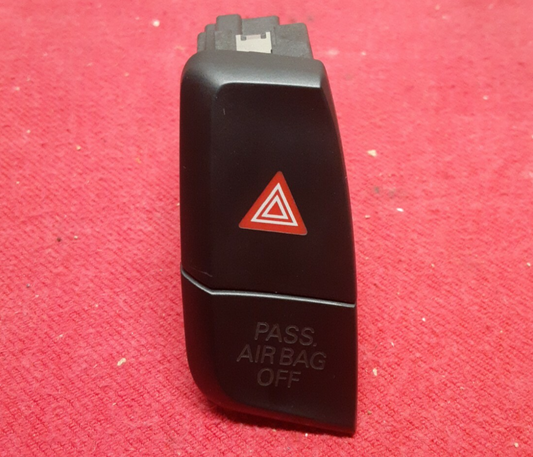 2008 -2017 Audi S4 S5 A4 Trim Bezel Hazard Button WITH Passenger Bag Light