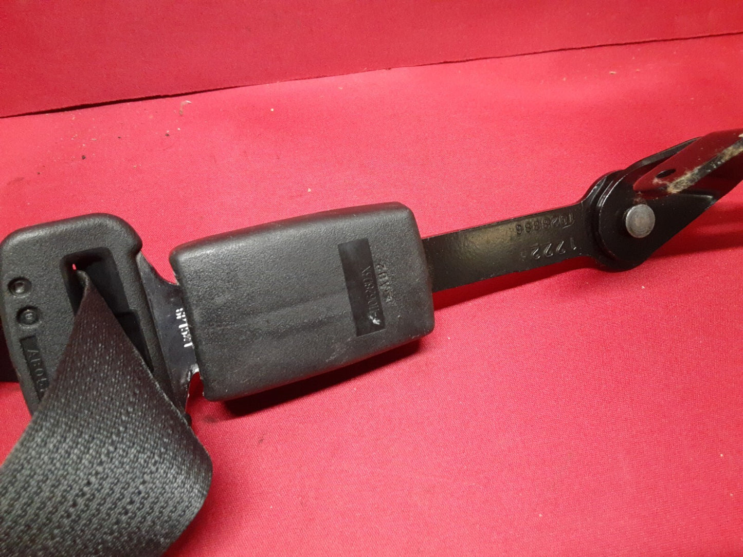2011 - 2019 Infiniti REAR RIGHT PASSENGER Seat Belt w/ Buckle Black 88844-1MA0B