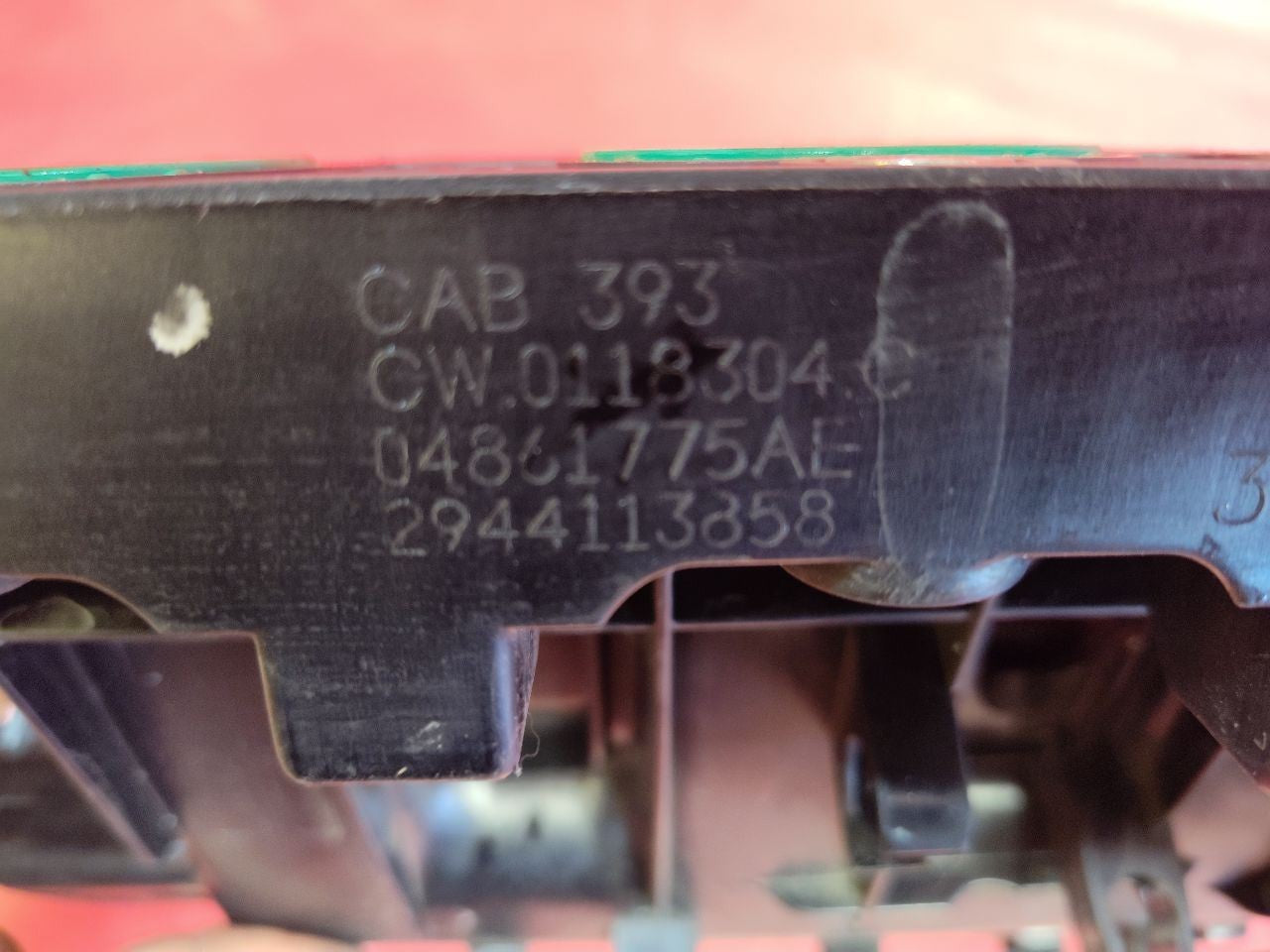 2018 2019 Fiat 500 Upper Intake Manifold Plenum 04861775AE - Only 67k Miles