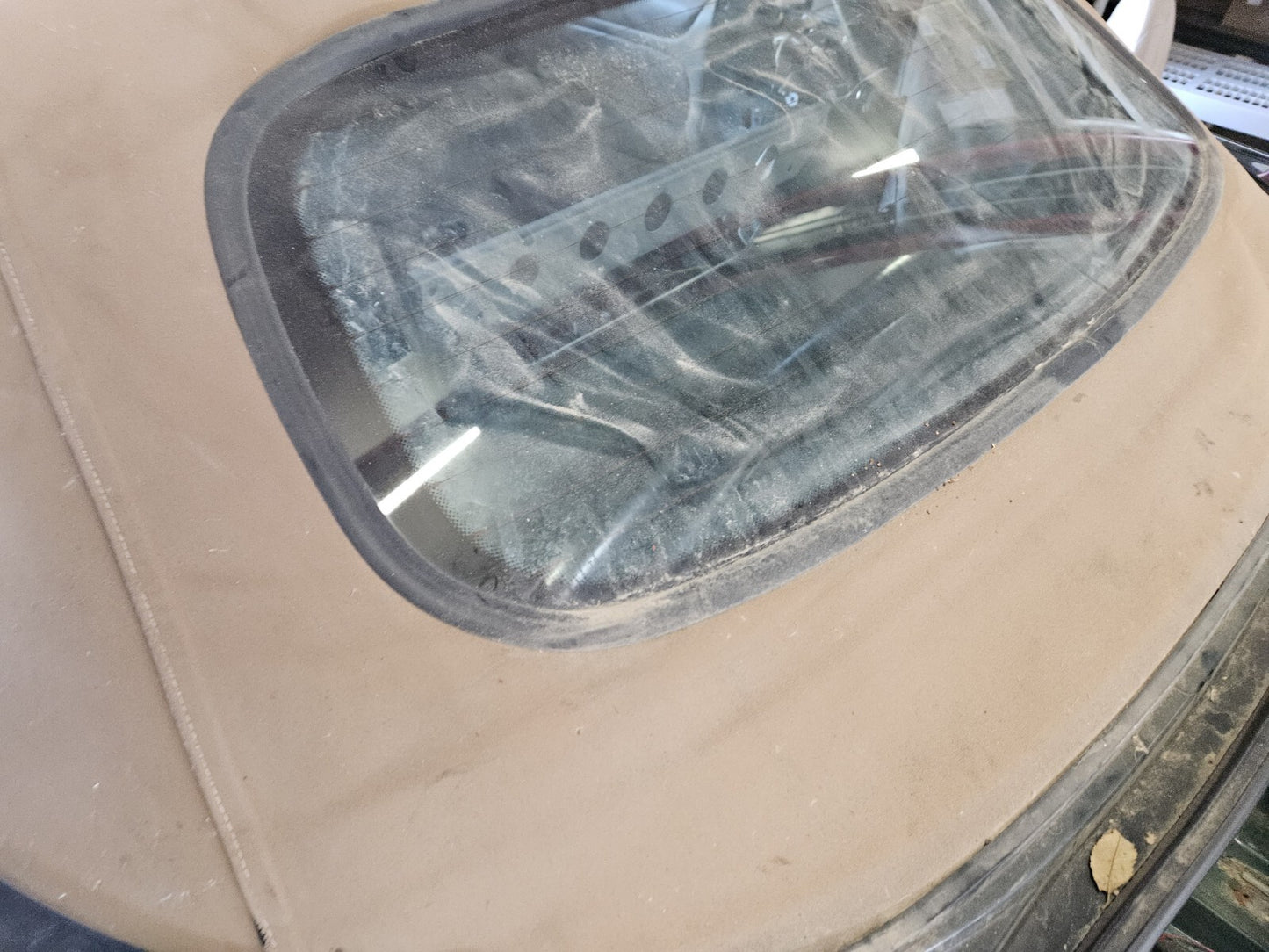 1997 - 2006 Jaguar XK Series XK8 Convertible Top - Tan - Great Shape