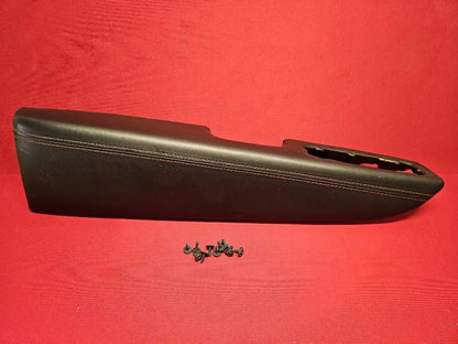 2015-2017 Dodge Durango R/T Left Driver FRONT Door Armrest Leather RED STITCH
