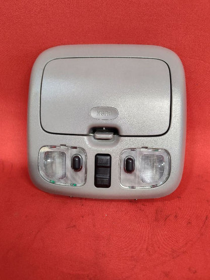 2001-2003 Ford Escape Dome Map Light Roof Console w/ Sunroof Graphite Grey