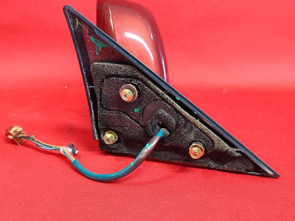 2000-2004 Subaru Outback Legacy WAGON Left Driver Door Mirror 1Y2/18X Red HEATED
