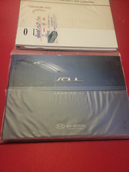 2010 Kia Soul Owner Manual Book Service Warranty