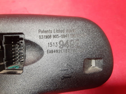 2007 2008 GMC Chevy Cadillac Rearview Mirror AUTODIM ONSTAR COMPASS 15139492