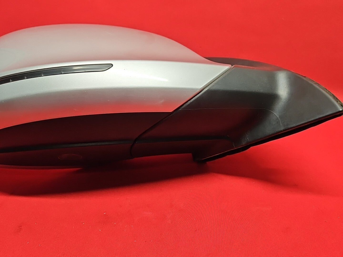2007 - 2010 Audi Q7 Right Passenger Door Mirror w/ Mem, Lane, Fold - LY7W Silver