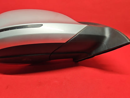 2007 - 2010 Audi Q7 Right Passenger Door Mirror w/ Mem, Lane, Fold - LY7W Silver